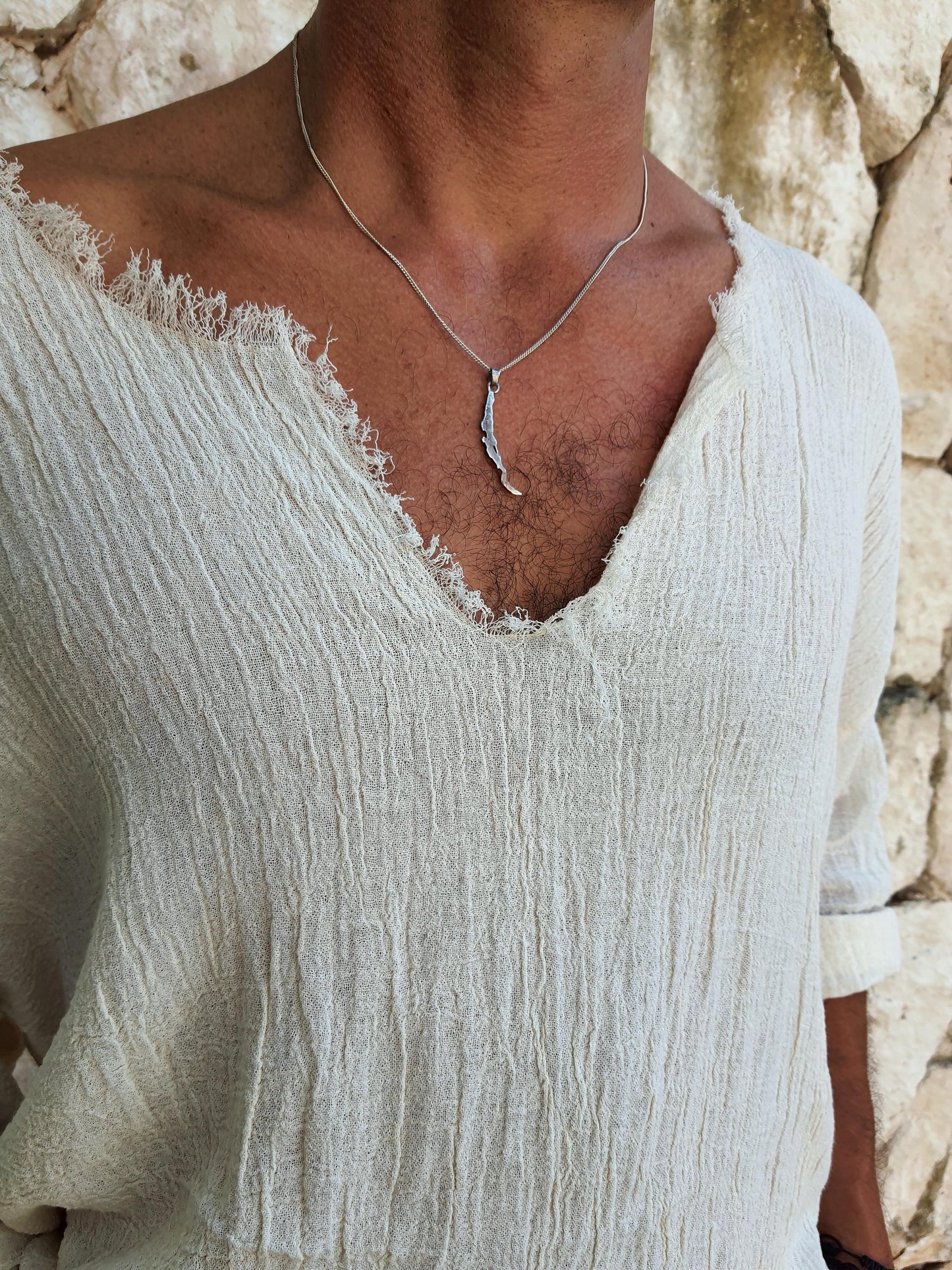 'RAW & REAL' shirt/men’s shirt/relax fit men shirt/cotton men shirt /Bohemian men shirt/Boho chic menshirt